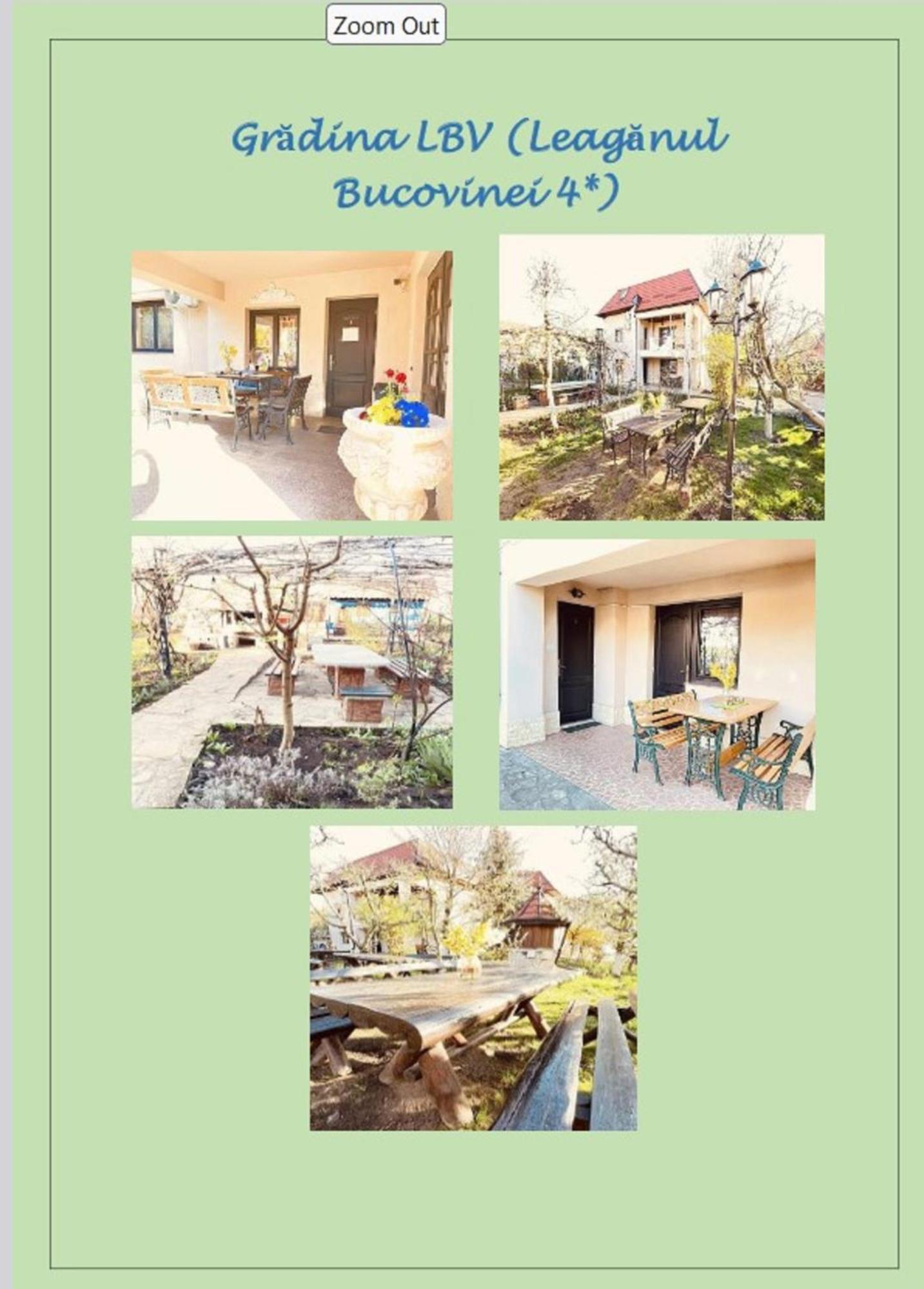 Leaganul Bucovinei Guest House Suceava Eksteriør billede